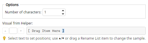 Extract Right options