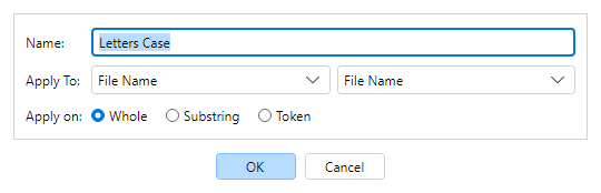 Filter Options