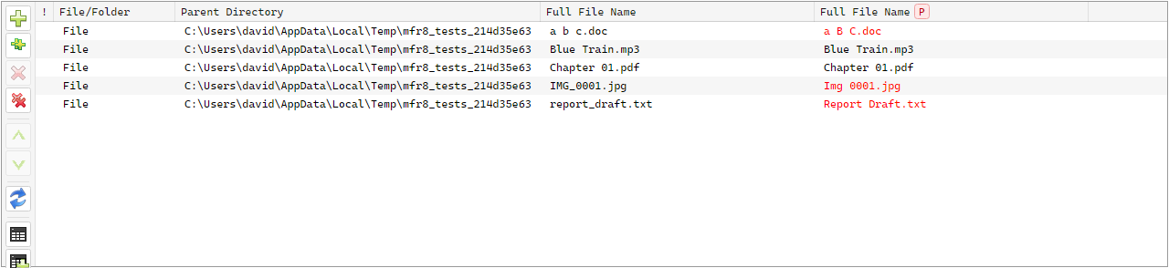 Rename List